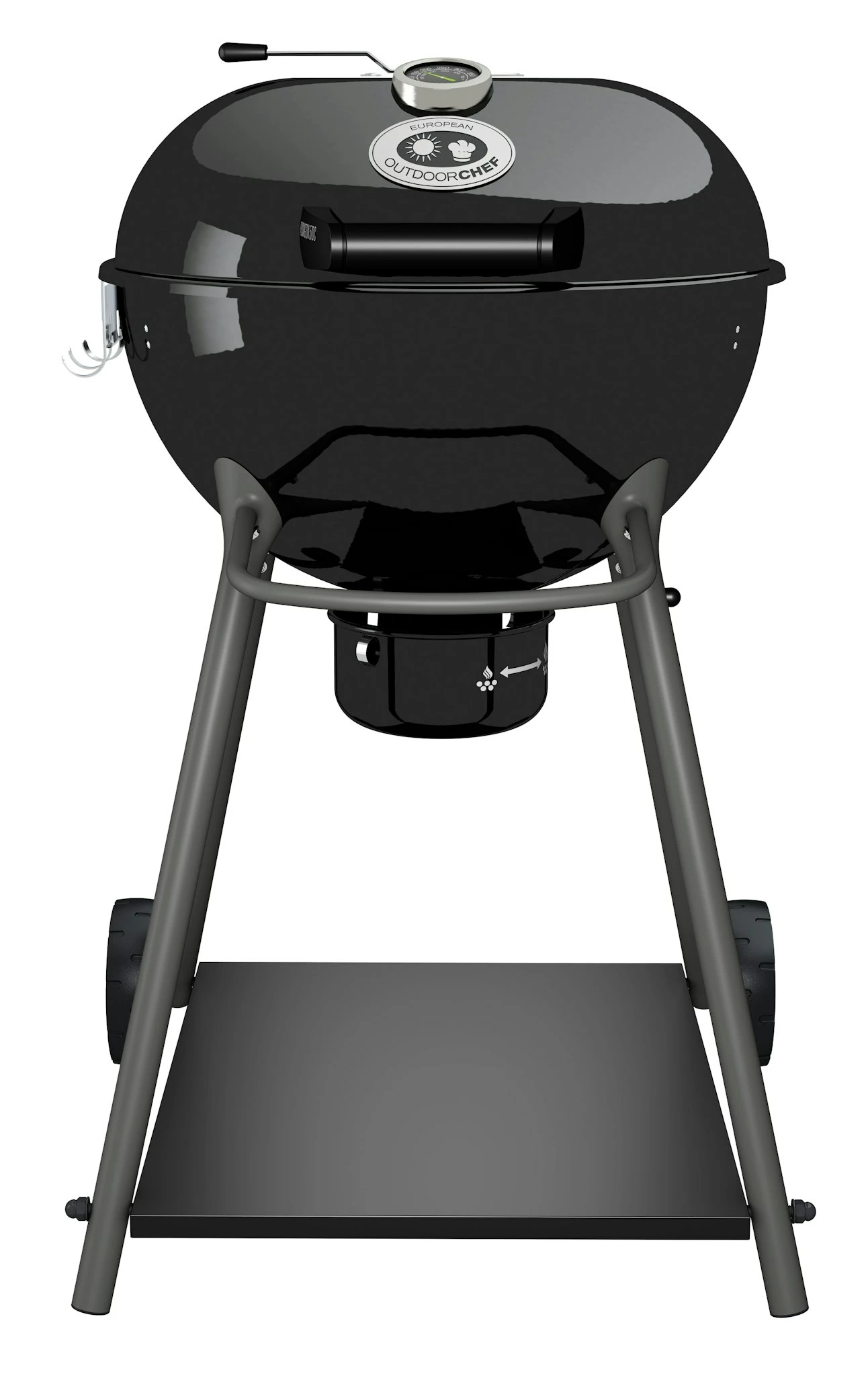 Outdoorchef Holzkohlegrill Kensington 570 C, Schwarz – Bild 2