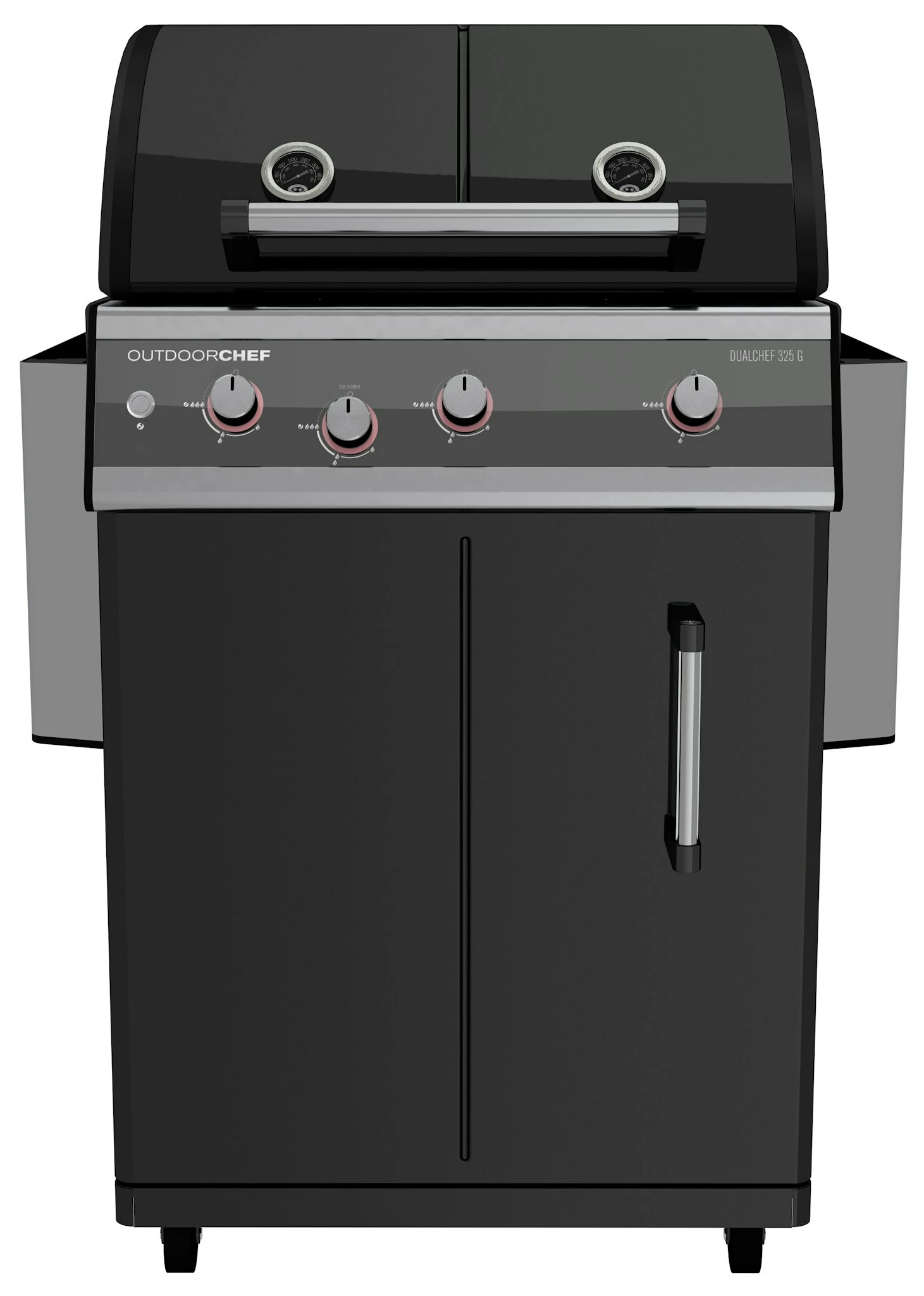 Outdoorchef Gasgrillstation Dualchef 325 G, Schwarz – Bild 2