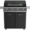 Outdoorchef Gasgrillstation Dualchef 415 G, Schwarz