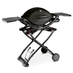 Weber Q 1200 Mobil Gasgrill Schwarz (Black Line)