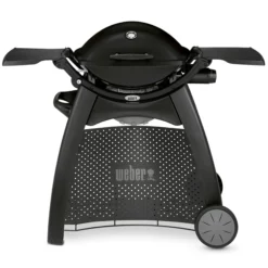 Weber Q 2200 Station Gasgrill Schwarz (Black Line)