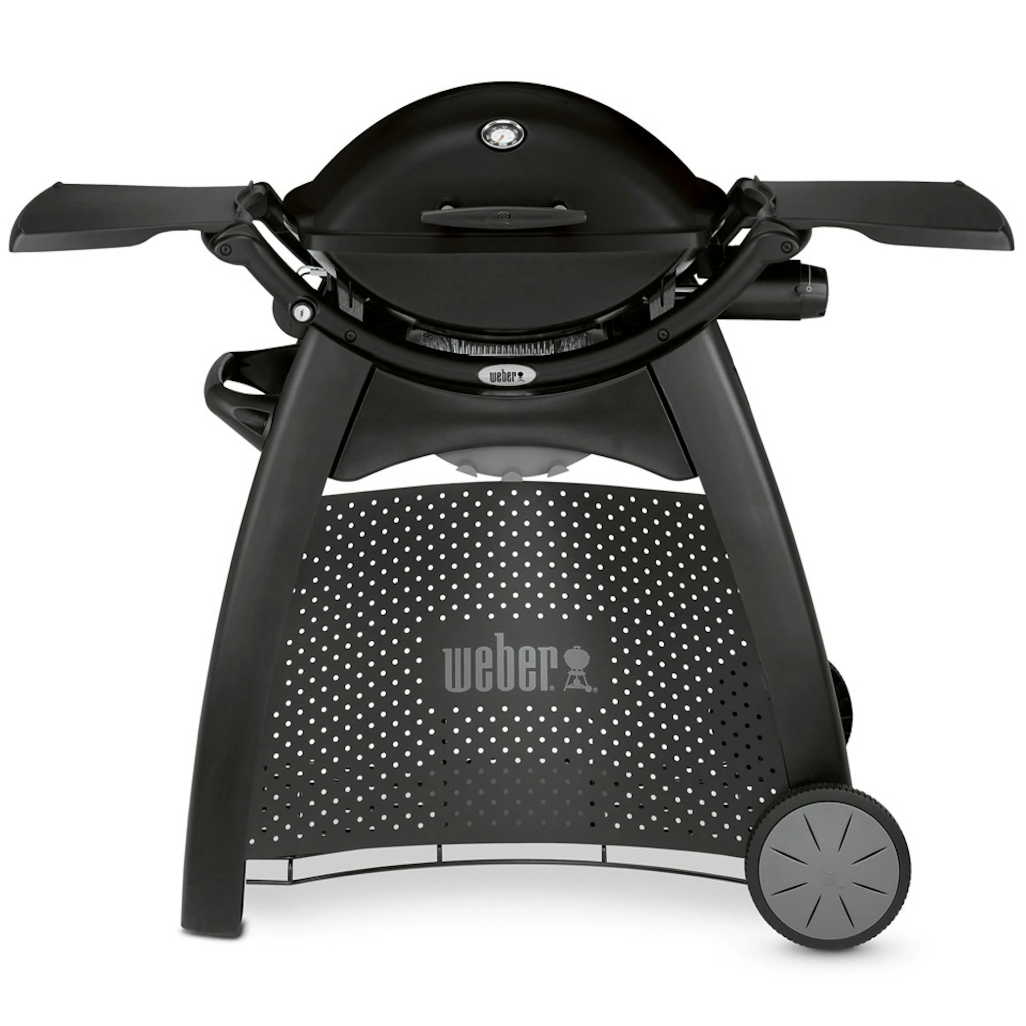 Weber Q 2200 Station Gasgrill Schwarz (Black Line)