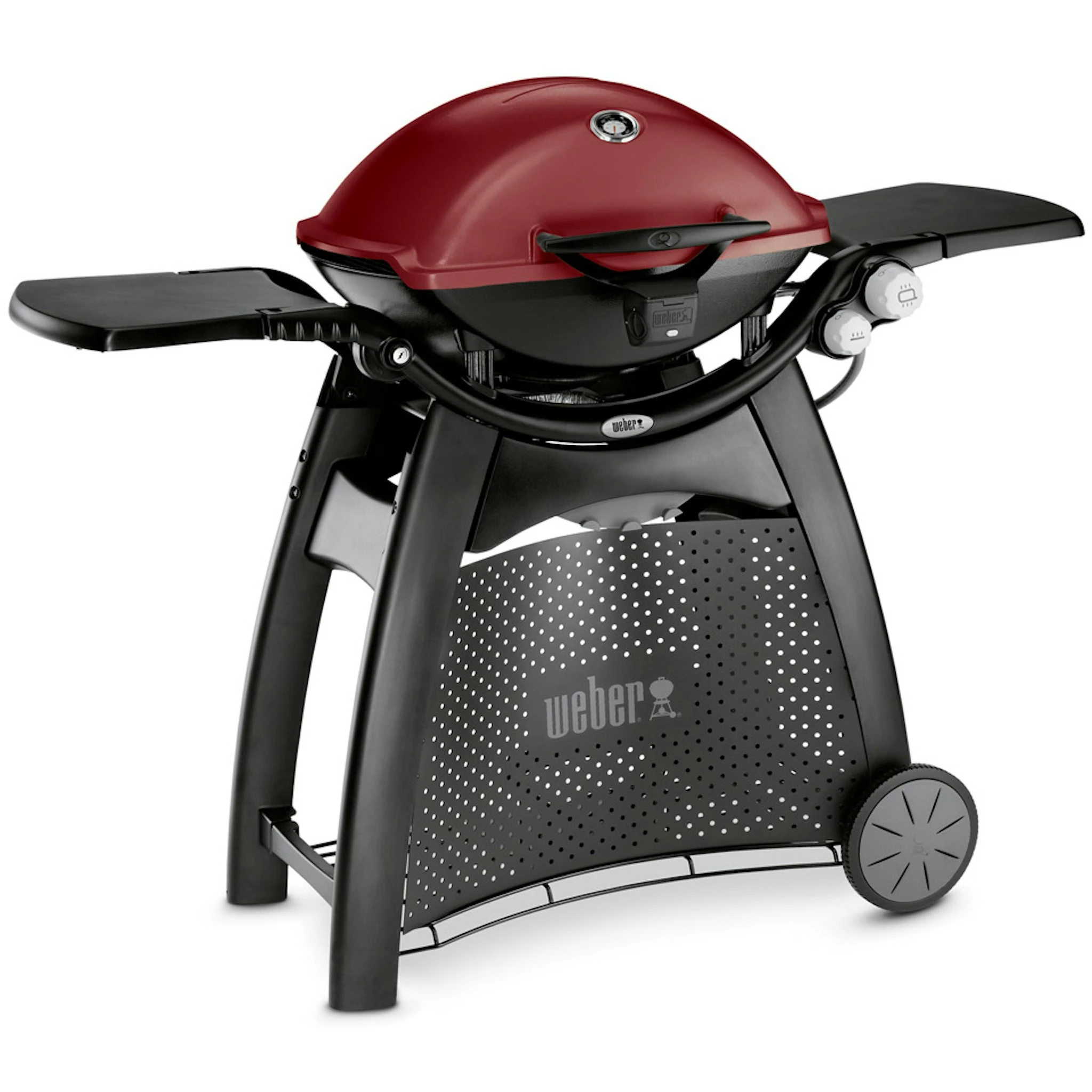 Weber Q 3200 Station Gasgrill Maroon – Bild 2