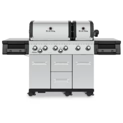 Broil King Imperial S 690 IR Inkl. Abdeckhaube, Gussplatte & Wokeinsatz