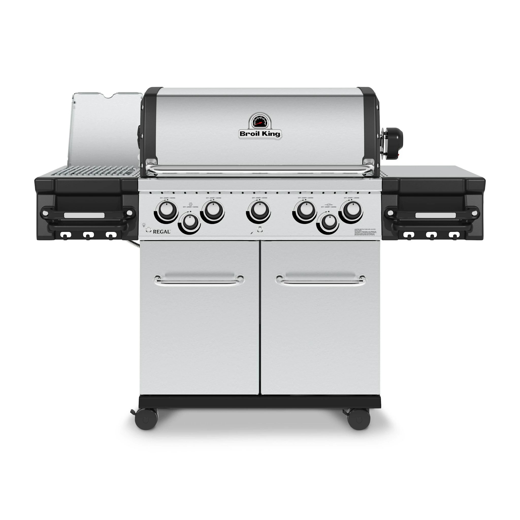 Broil King Regal S 590 Pro IR Inkl. Abdeckhaube, Gussplatte & Wokeinsatz
