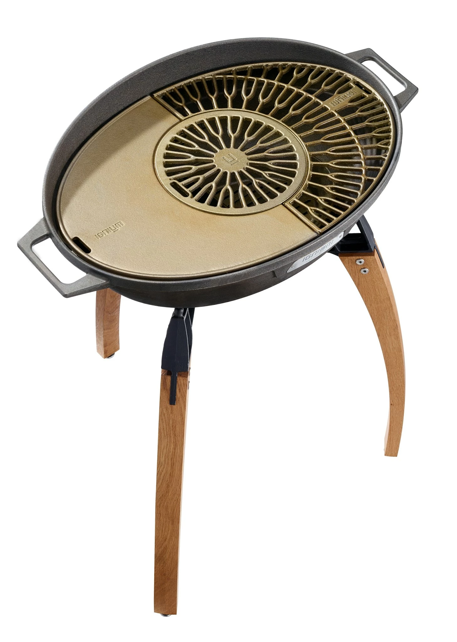 IGNIUM Taran Holzkohle Grill Pure – Bild 7