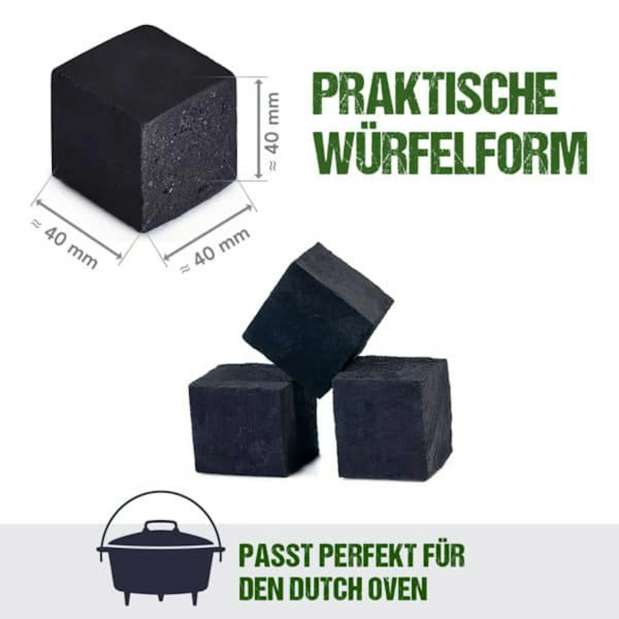 McBrikett KOKOKO CUBES 10kg – Bild 15