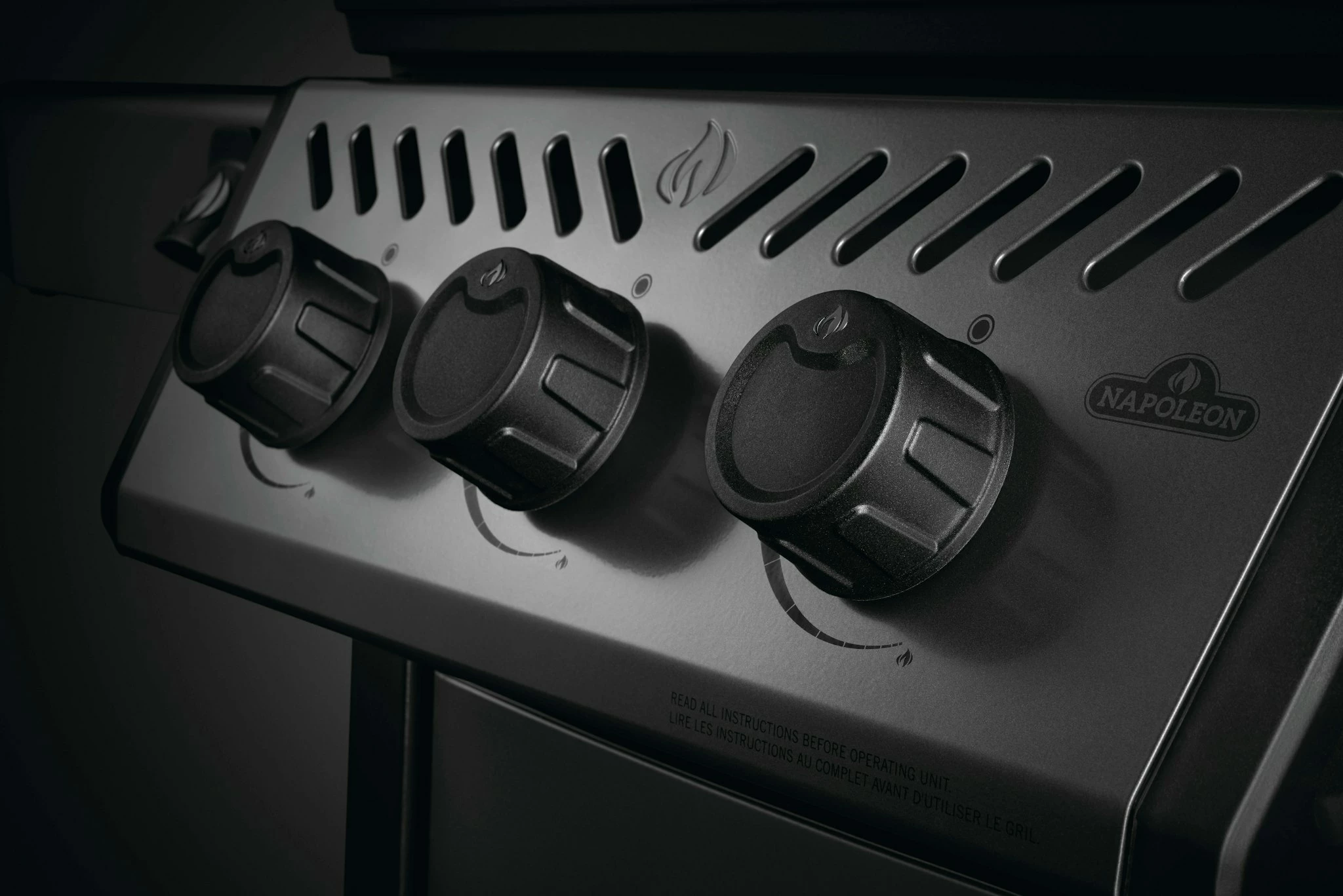 NAPOLEON Freestyle 365, 3 Hauptbrenner, Mit Sizzle Zone Seitenbrenner Und Tür, Graphit – Bild 7