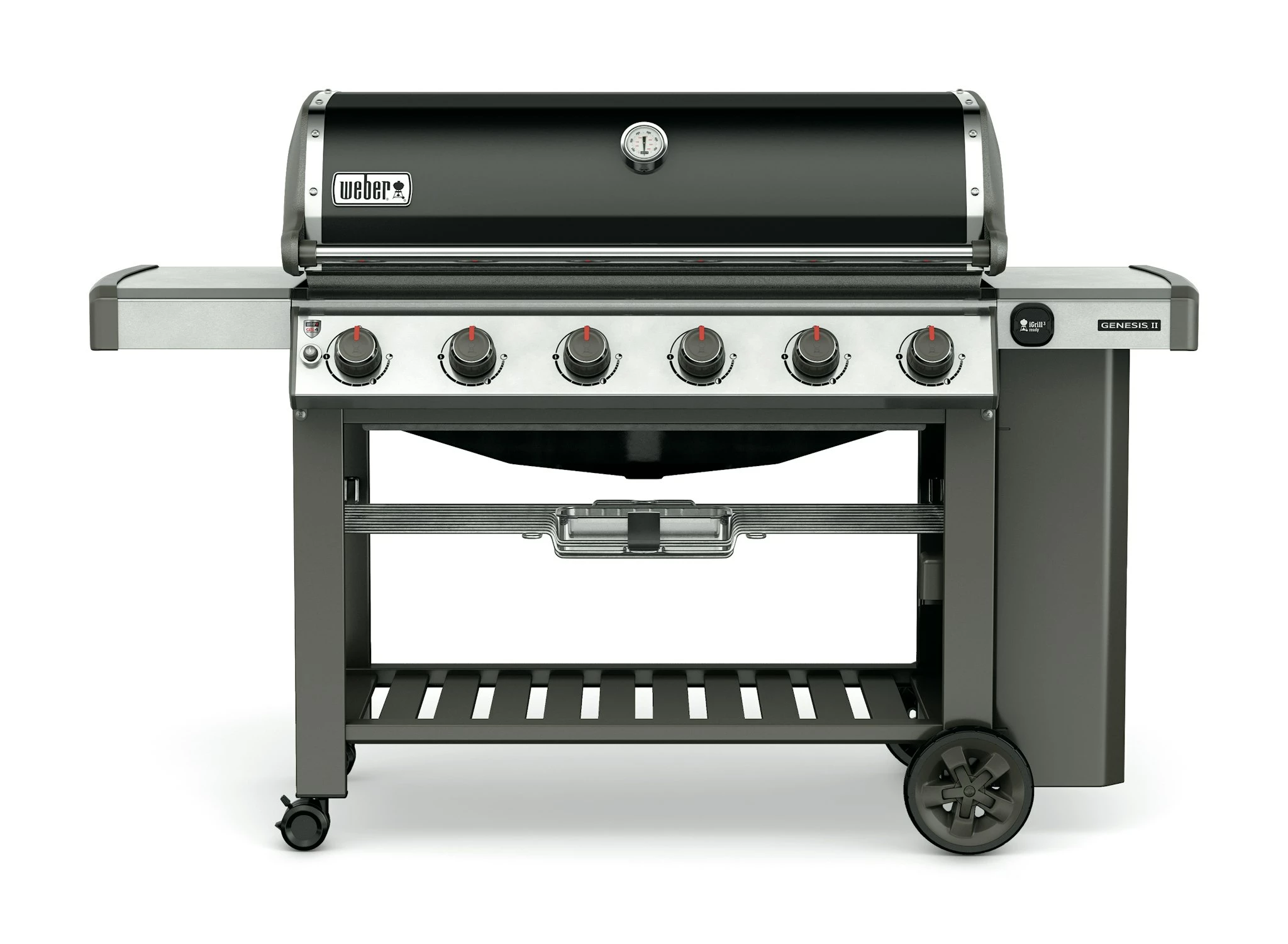Weber Genesis II E-610 (GBS) Gasgrill Schwarz (inkl. IGrill 3)